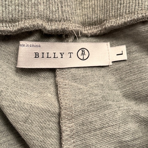 Billy T Galaxy Joggers in heather gray with black stars L - Picture 5 of 11